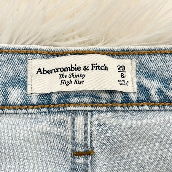 Abercrombie & Fitch the Skinny High Rise Jeans - Picture 8 of 14